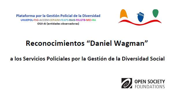 Edicion Reconocimientos Daniel Wagman Plataforma Gestion Policial Diversidad