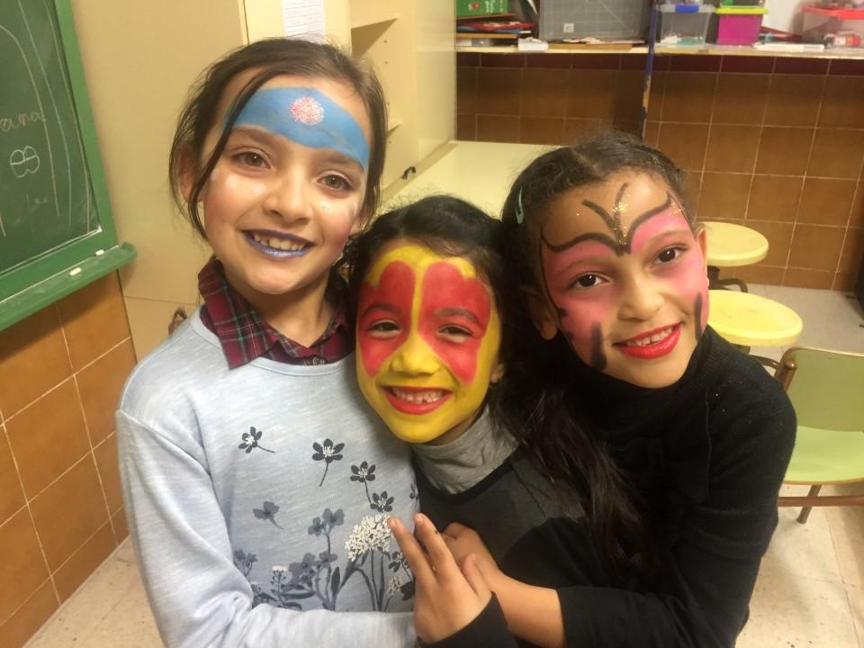 Nos vamos de Carnaval con los niños y niñas del programa CaixaProinfancia del CEIP Nuestra Señora del Carmen en Alguazas (Murcia)