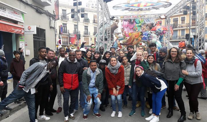 Visita Fallera 2018 1