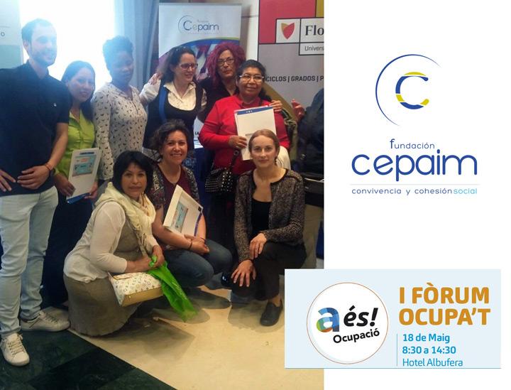 ForodeEmpleo Alfafar FundaciónCepaimenValencia mayo2018 1