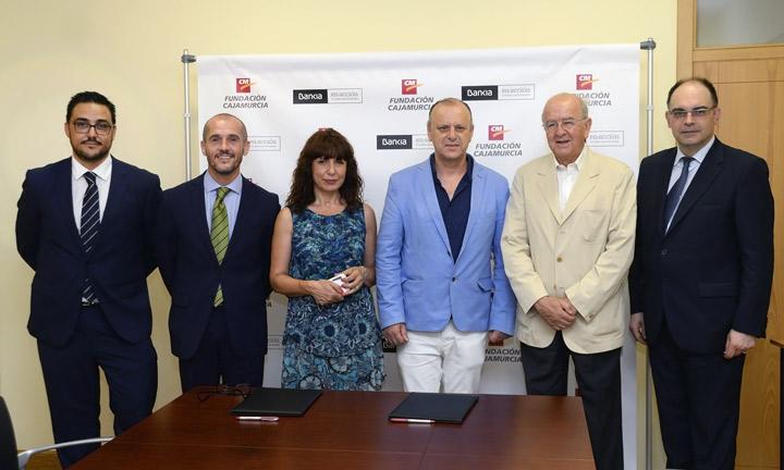 FirmaConvenio Bankia FundacionCajamurcia Cepaim septiembre2018