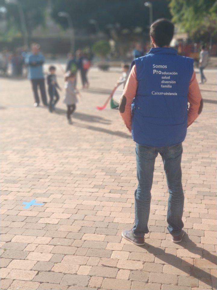 Participamos en el día del voluntariado Caixa en Murcia