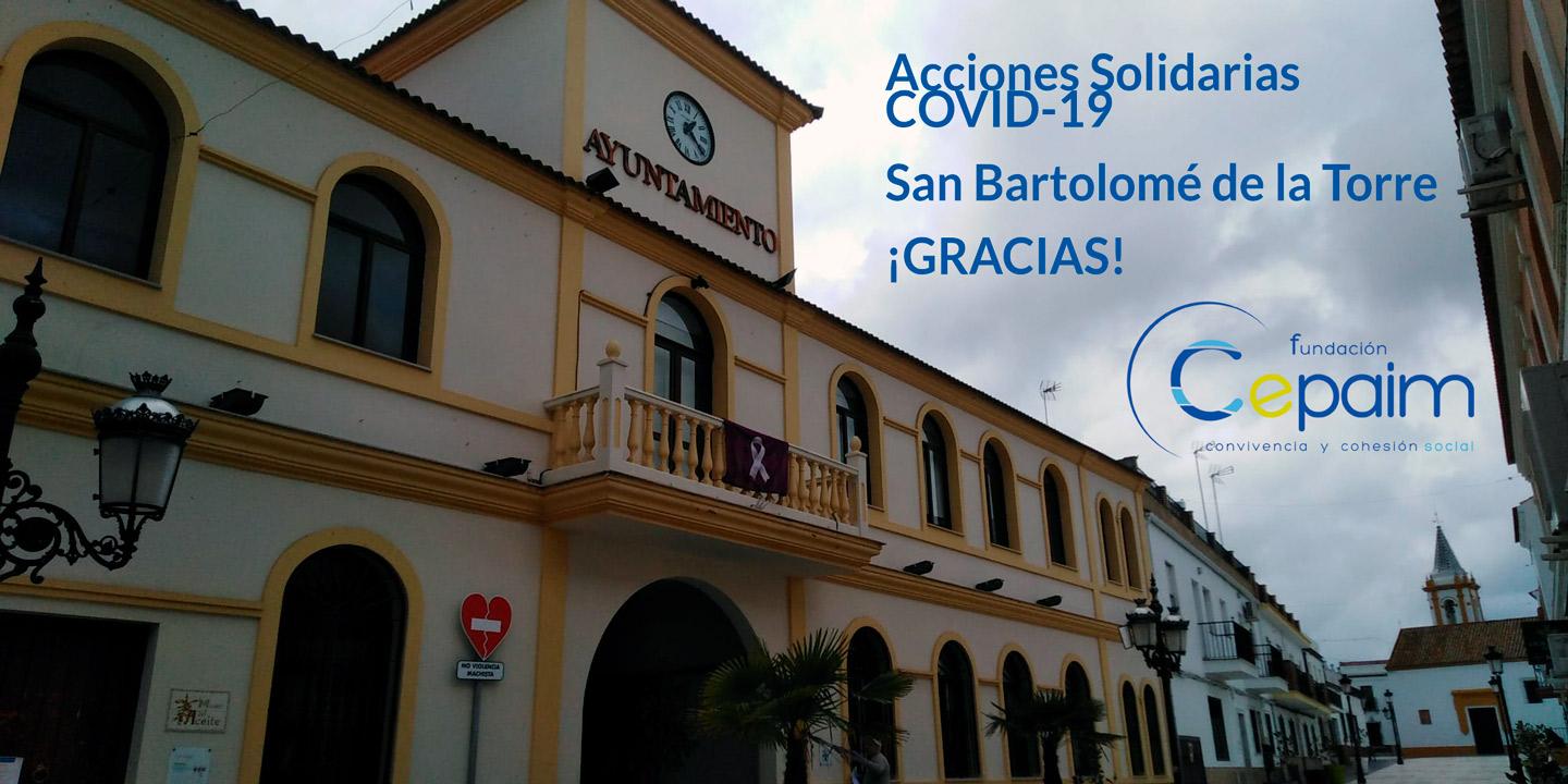 AccionesSolidarias COVID19 SanBartolome Huelva 1