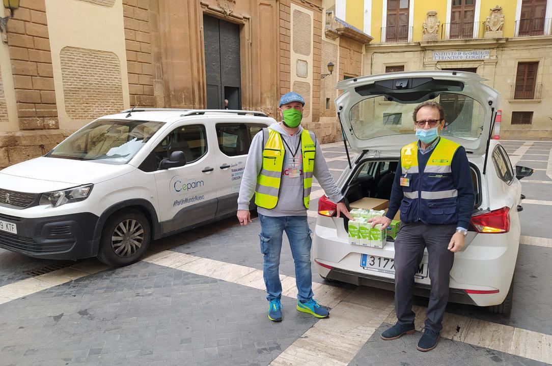 SolidaridadCovid19 Murcia ColaboraciónAyuntamiento 1