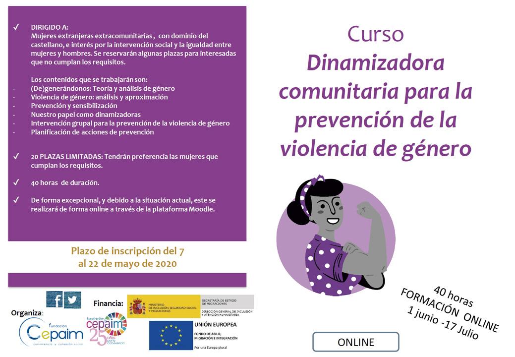web Noticia DinamizadoraComunitaria online 2020