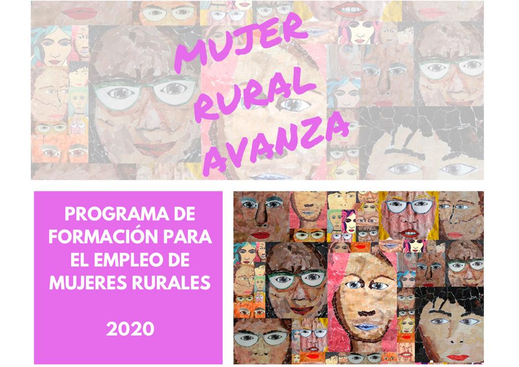 web CARTEL   MUJER RURAL AVANZA