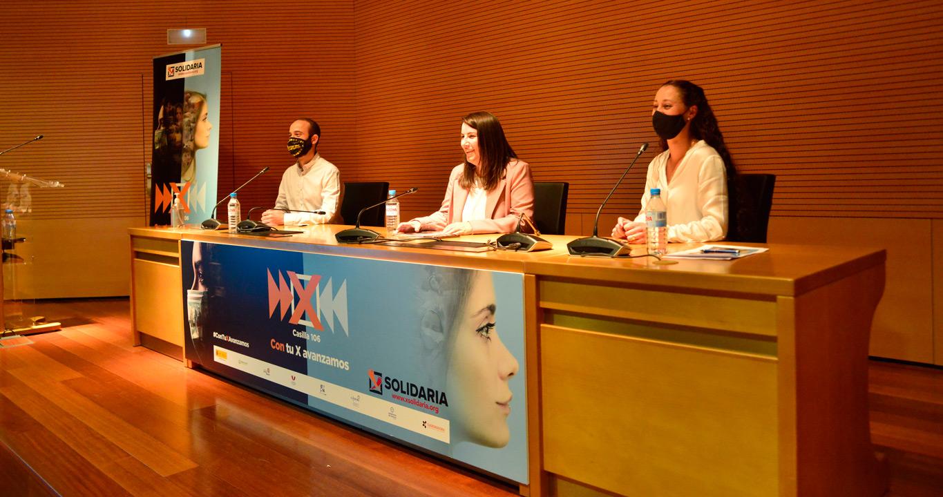 web Presentación campaña X Solidaria 2021