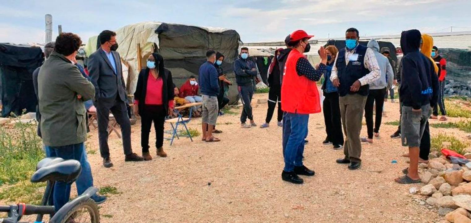 visitaRitaBosaho Almería MinisterioDeIgualdad