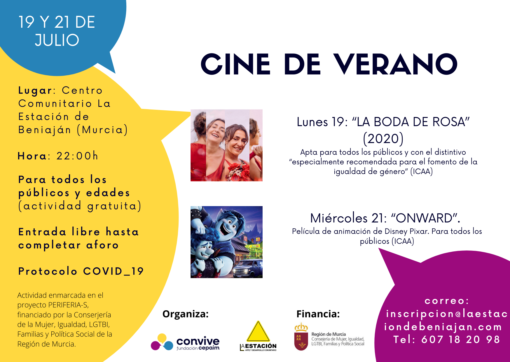v2 Cine de Verano La Estación 2021
