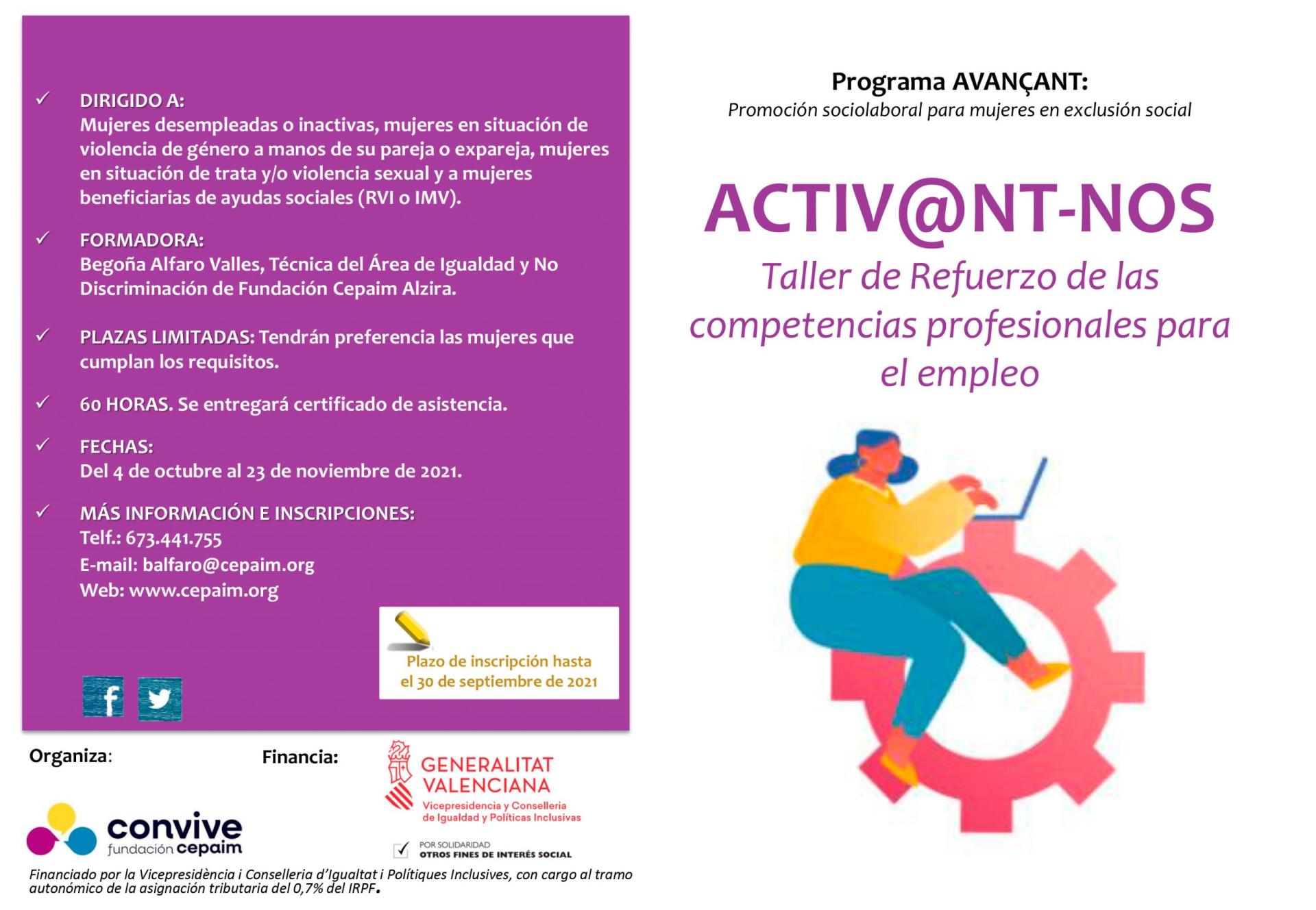 Curso de dinamizadora comunitaria para la prevención de la viol