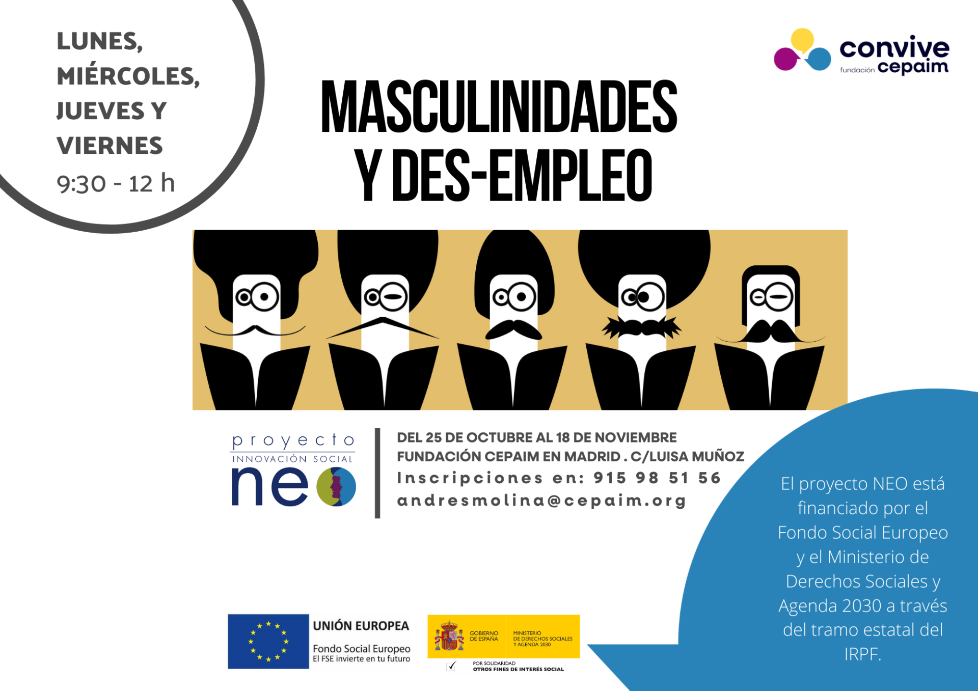 MASCULINIDADES Y DES EMPLEO