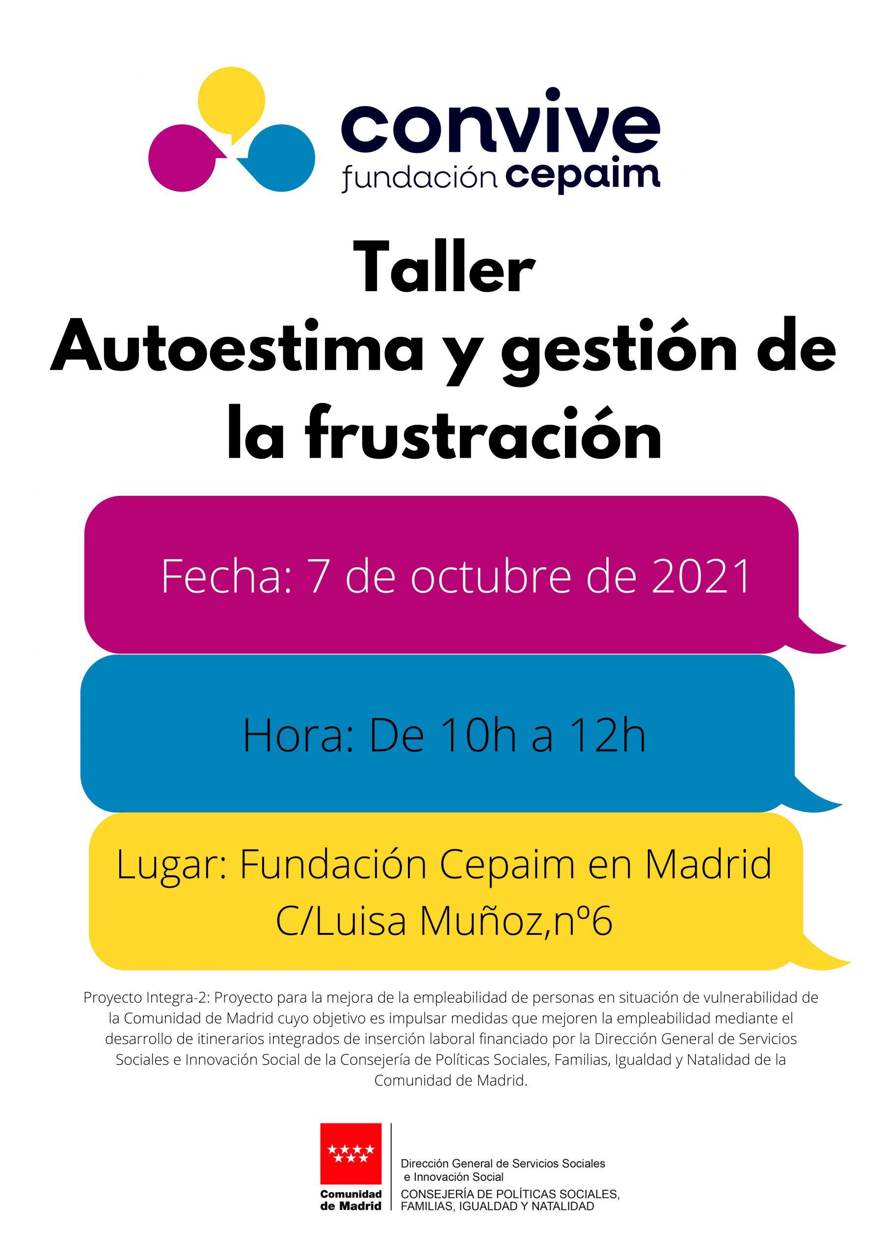 Autoestimay gestión de la frustración