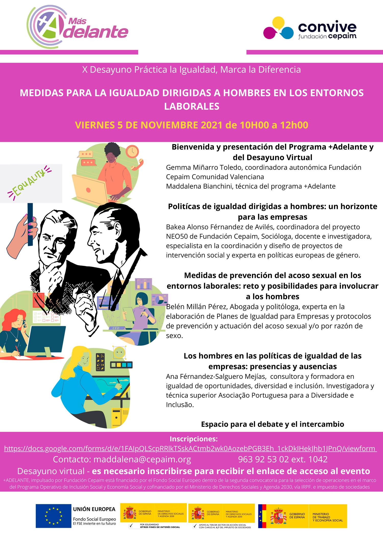 IX Desayuno Práctica la Igualdad, Marca la Diferencia