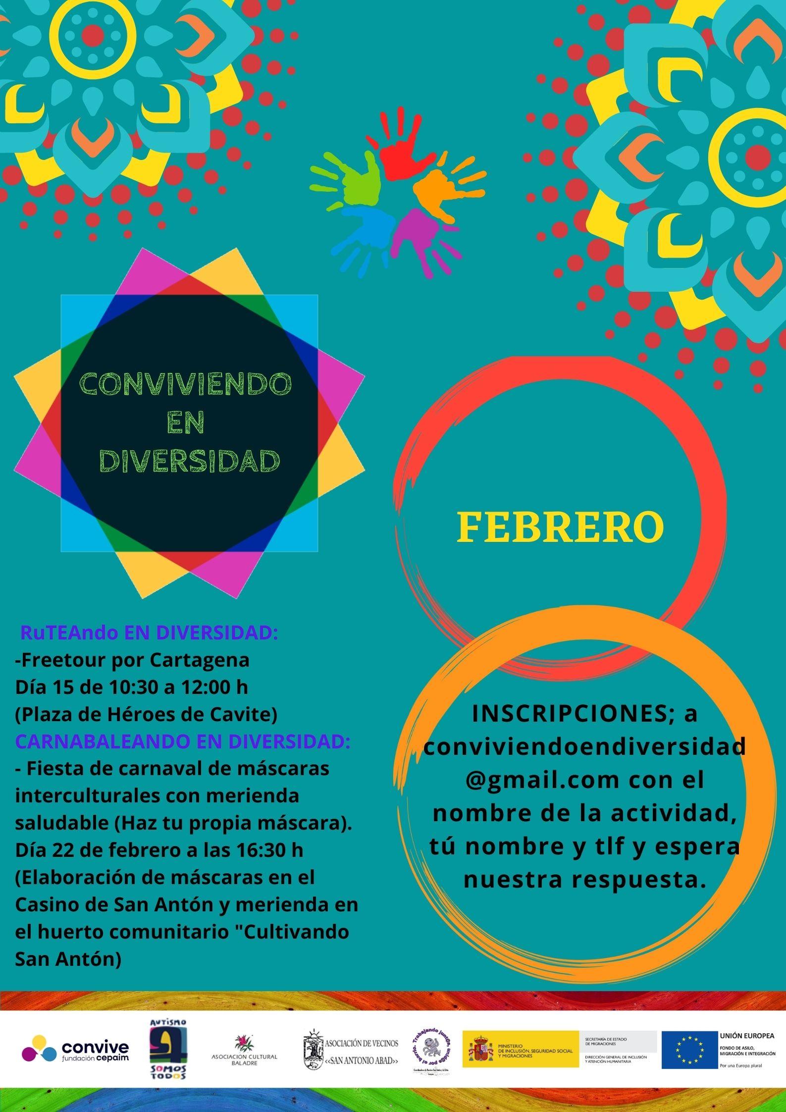 Campaña Conviviendo en diversidad Febrero