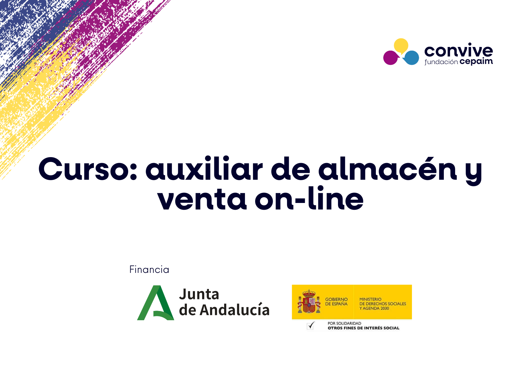 Auxiliar y venta on line