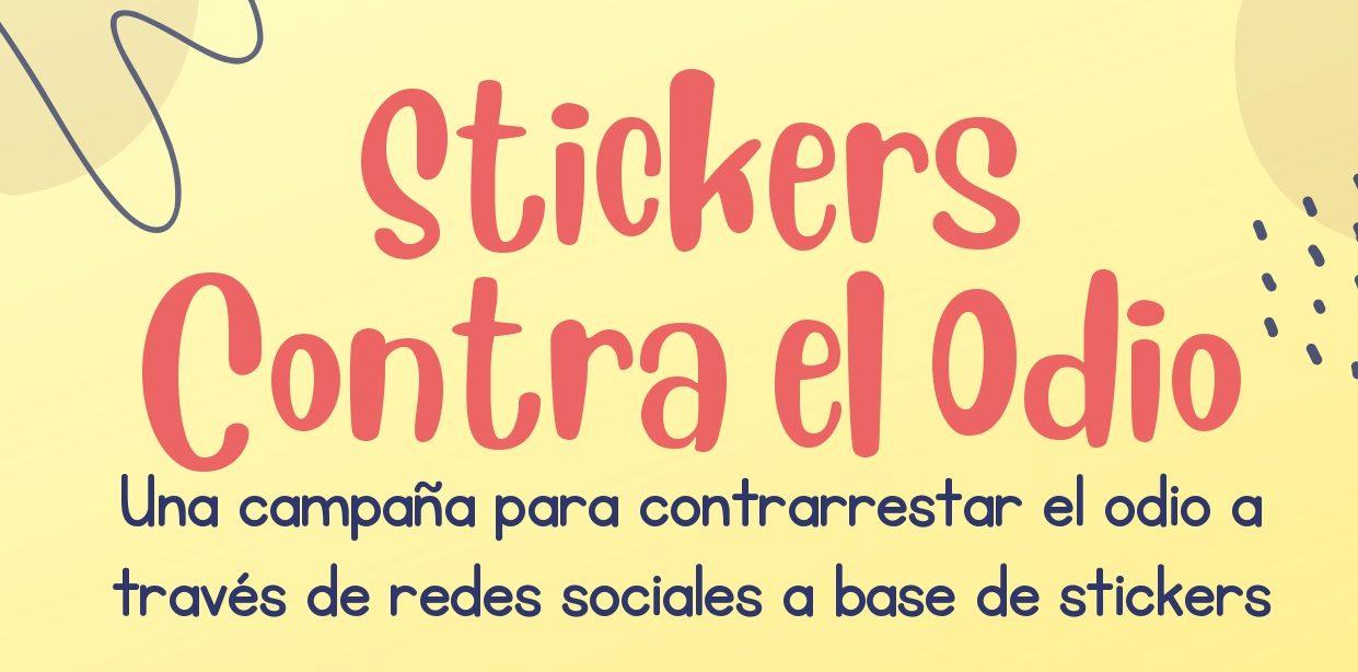 Imagen 1 Cartel Stickers contra el odio page 0001
