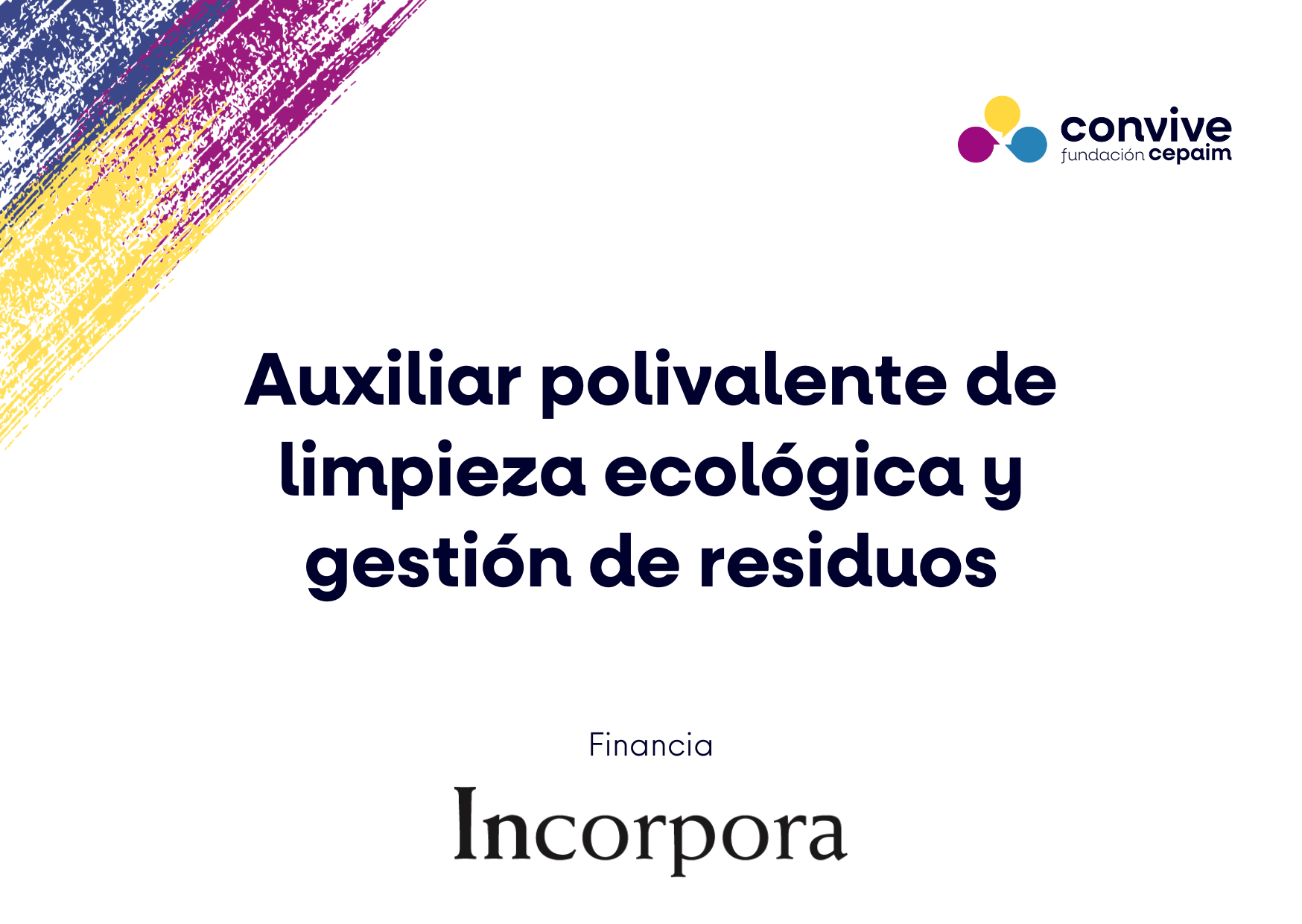 Plantilla WEB para formaciones y eventos