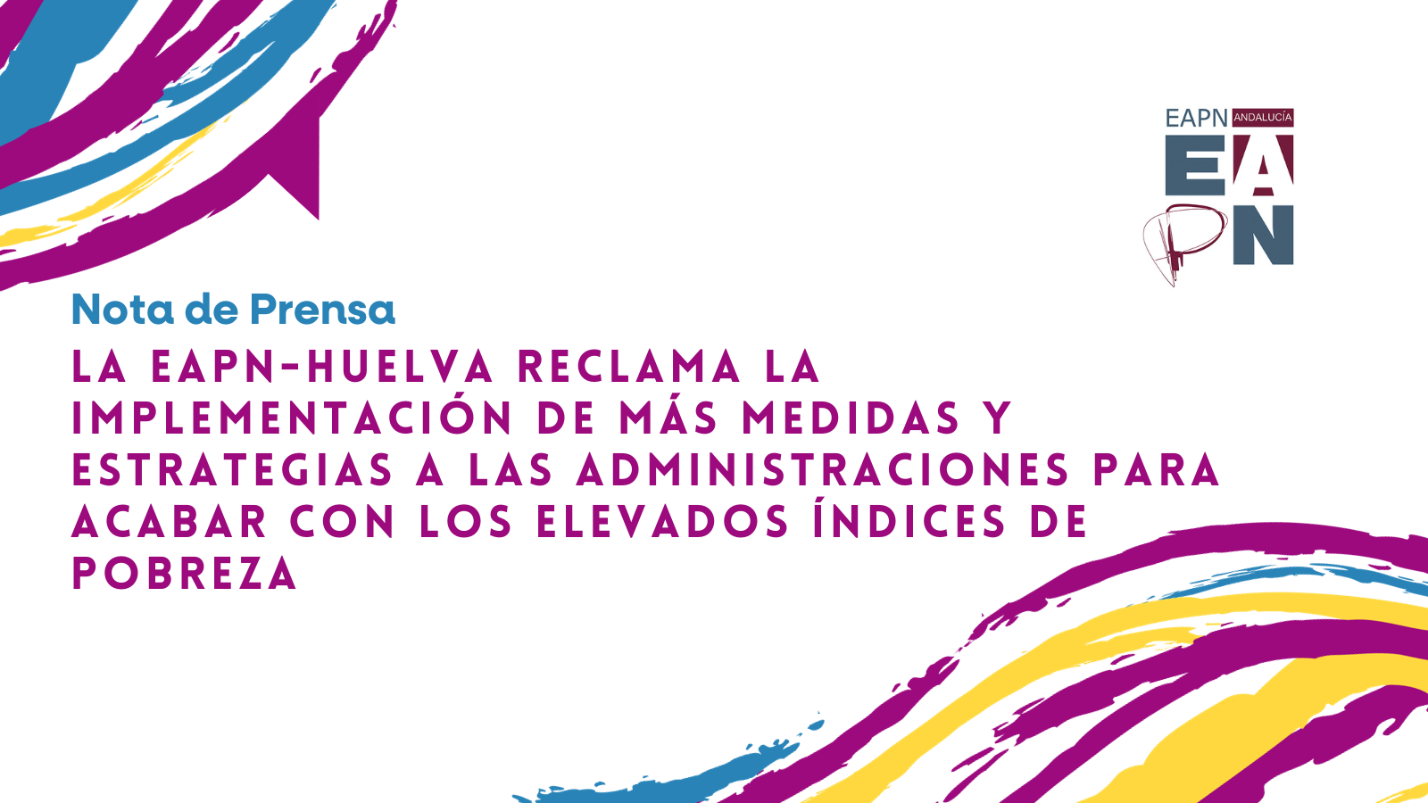 Nota de Prensa   EAPN Huelva
