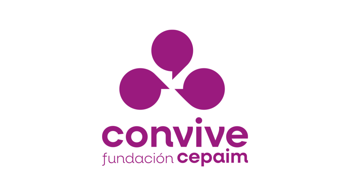 Logo vertical monócromo magenta