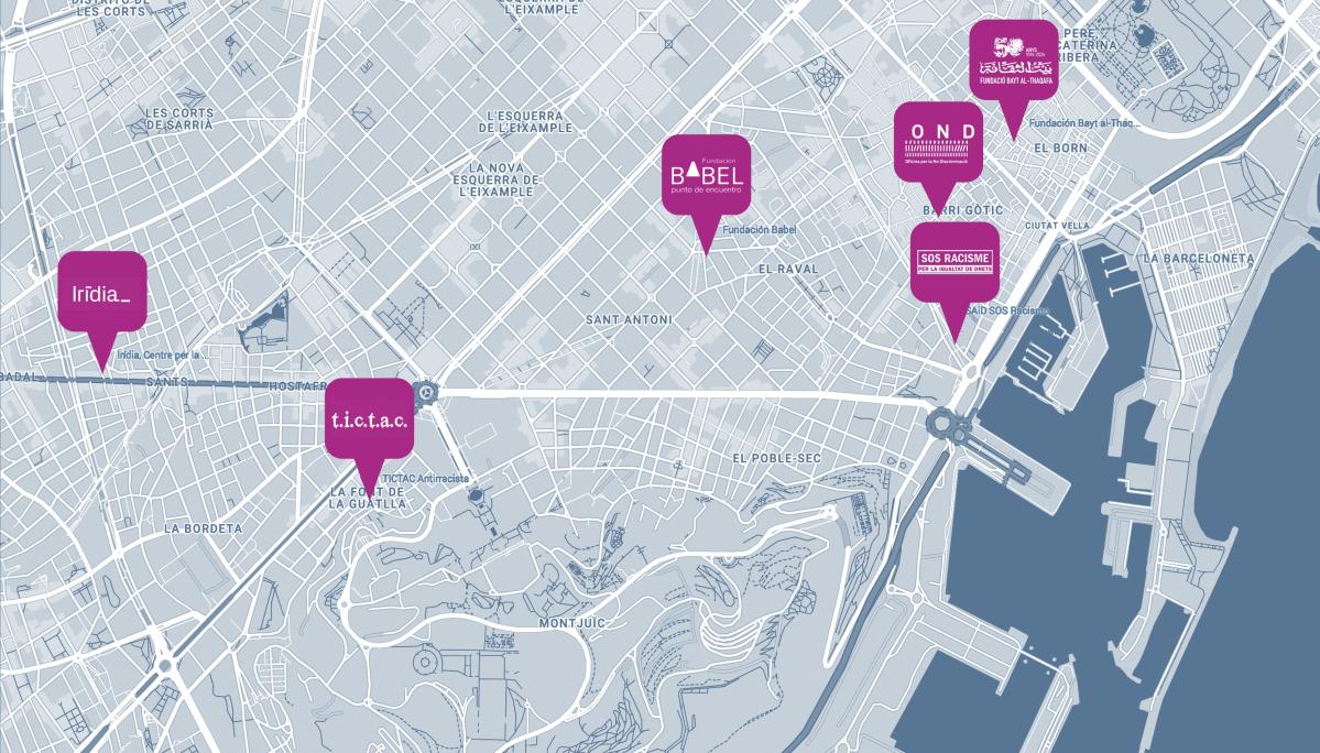 Mapa RED Barcelona