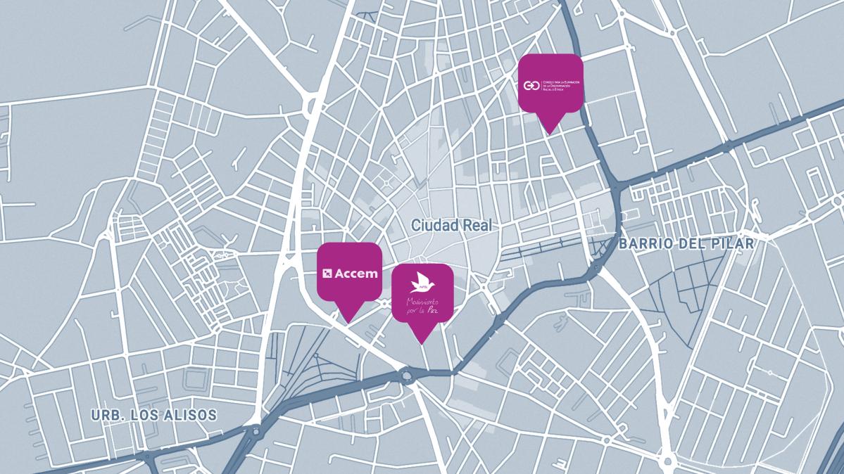 Mapa RED Ciudad Real