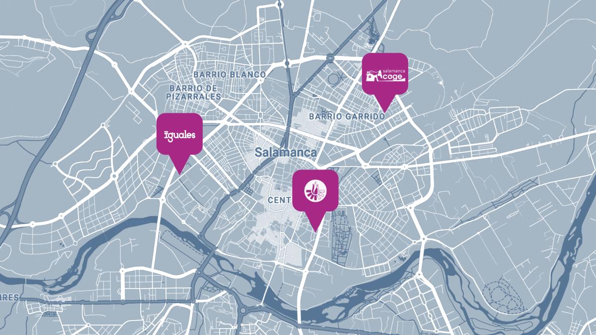 Mapa RED Salamanca