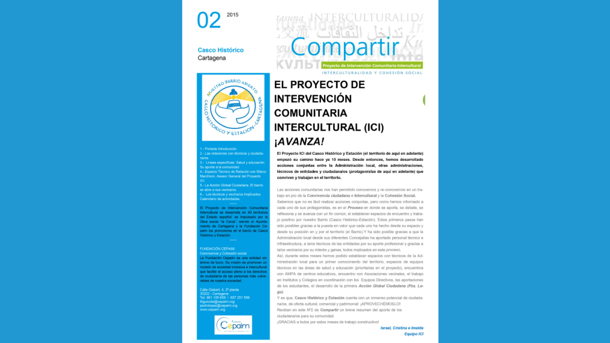 Hoja informativa 2 ICI Compartir