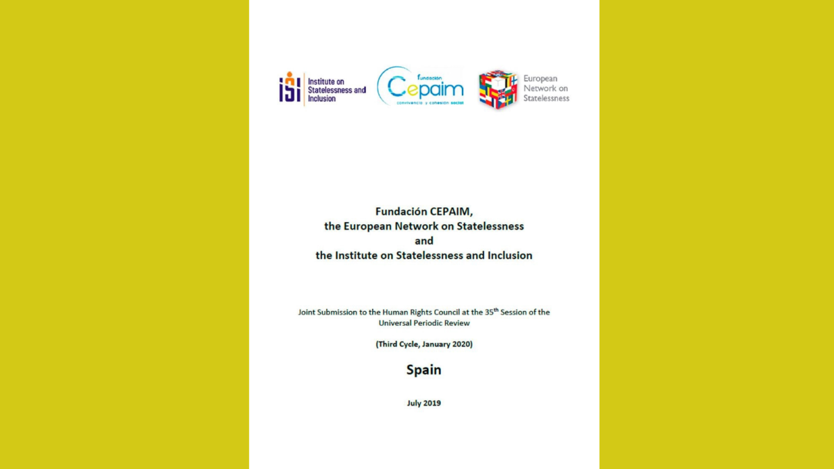 Informe EPU Apatridia 2019