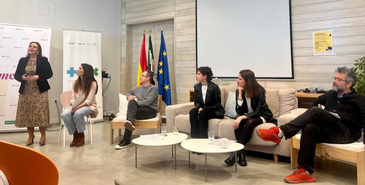 Foto del acto de presentación del programa Masculinidades Corresponsables en Extremadura