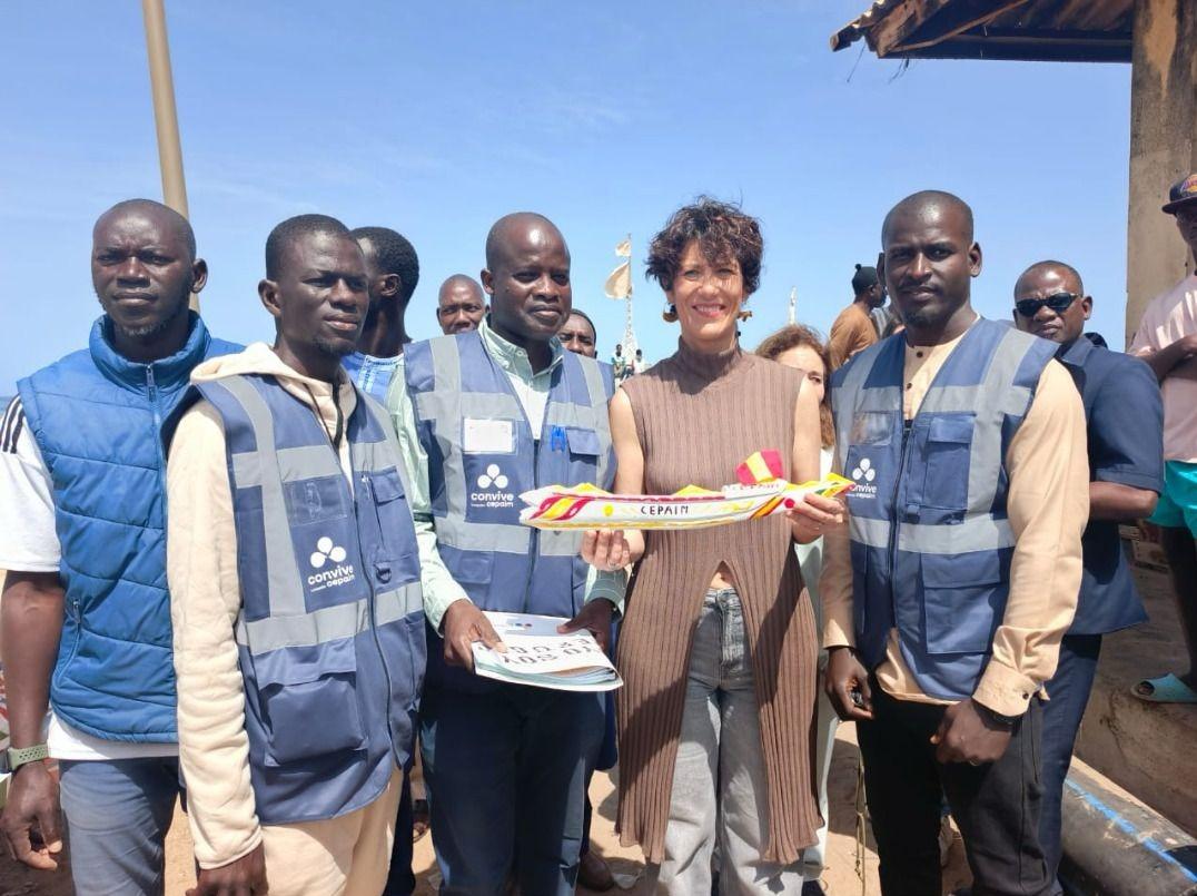 Visita de la Ministra de Inclusión a Senegal