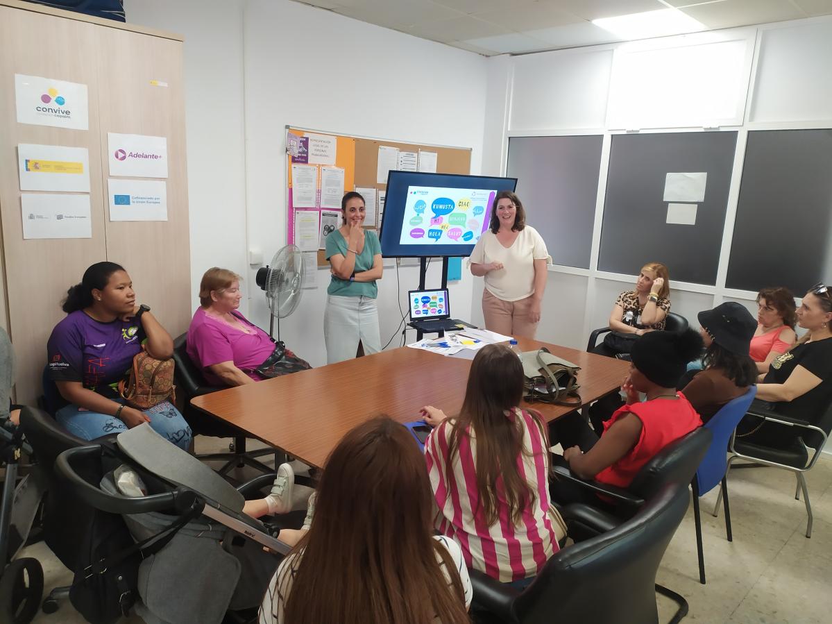 mujeres migrantes curso empleo
