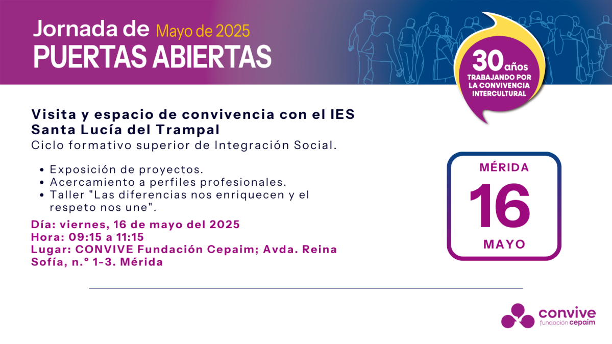 Cartel Puertas Abiertas 2025 Mérida 2
