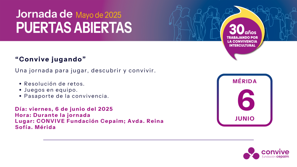 Cartel Puertas Abiertas 25 Mérida 4