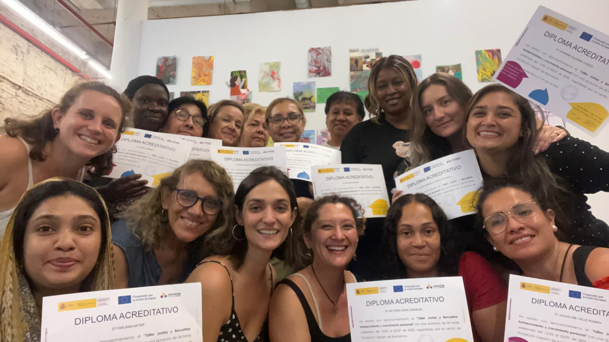 Mujeres participantes del proyecto Salir del Círculo