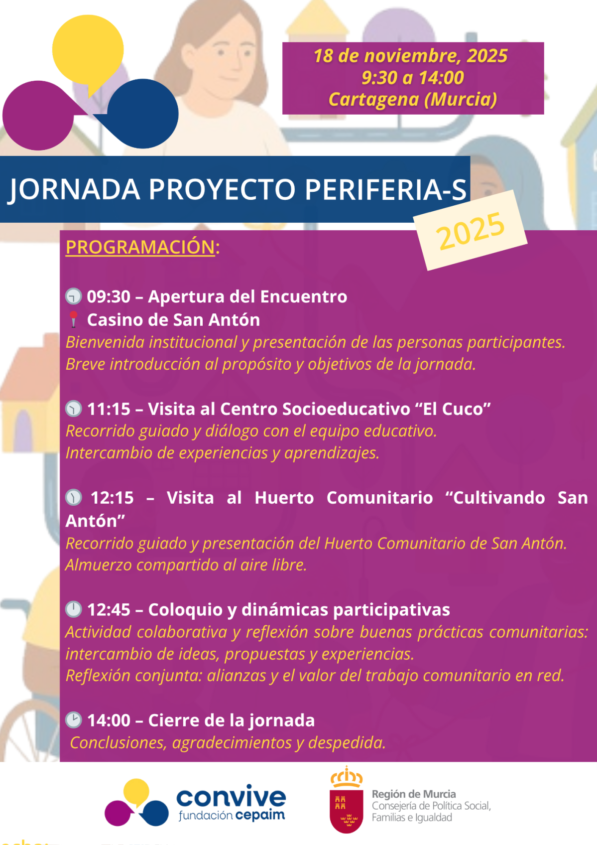 cartel - Encuentro Proyecto Periferia-S 2025