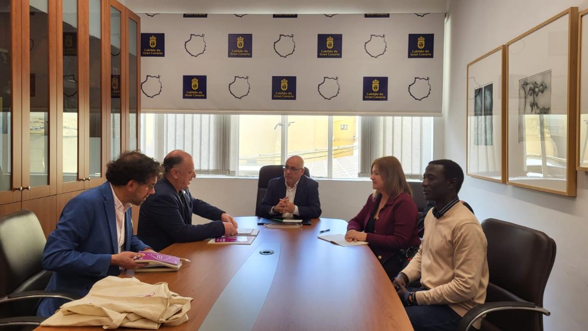 Foto Reunión Presidente Cabildo Gran Canaria 1
