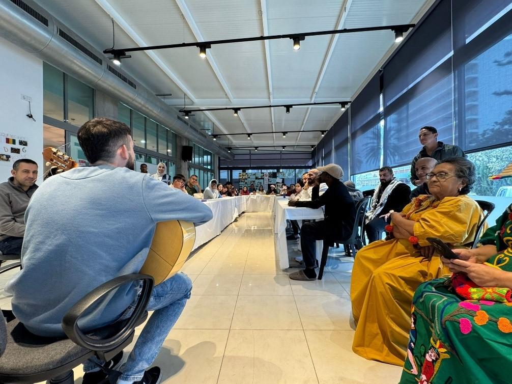 Participantes del programada de acogida en Gandía