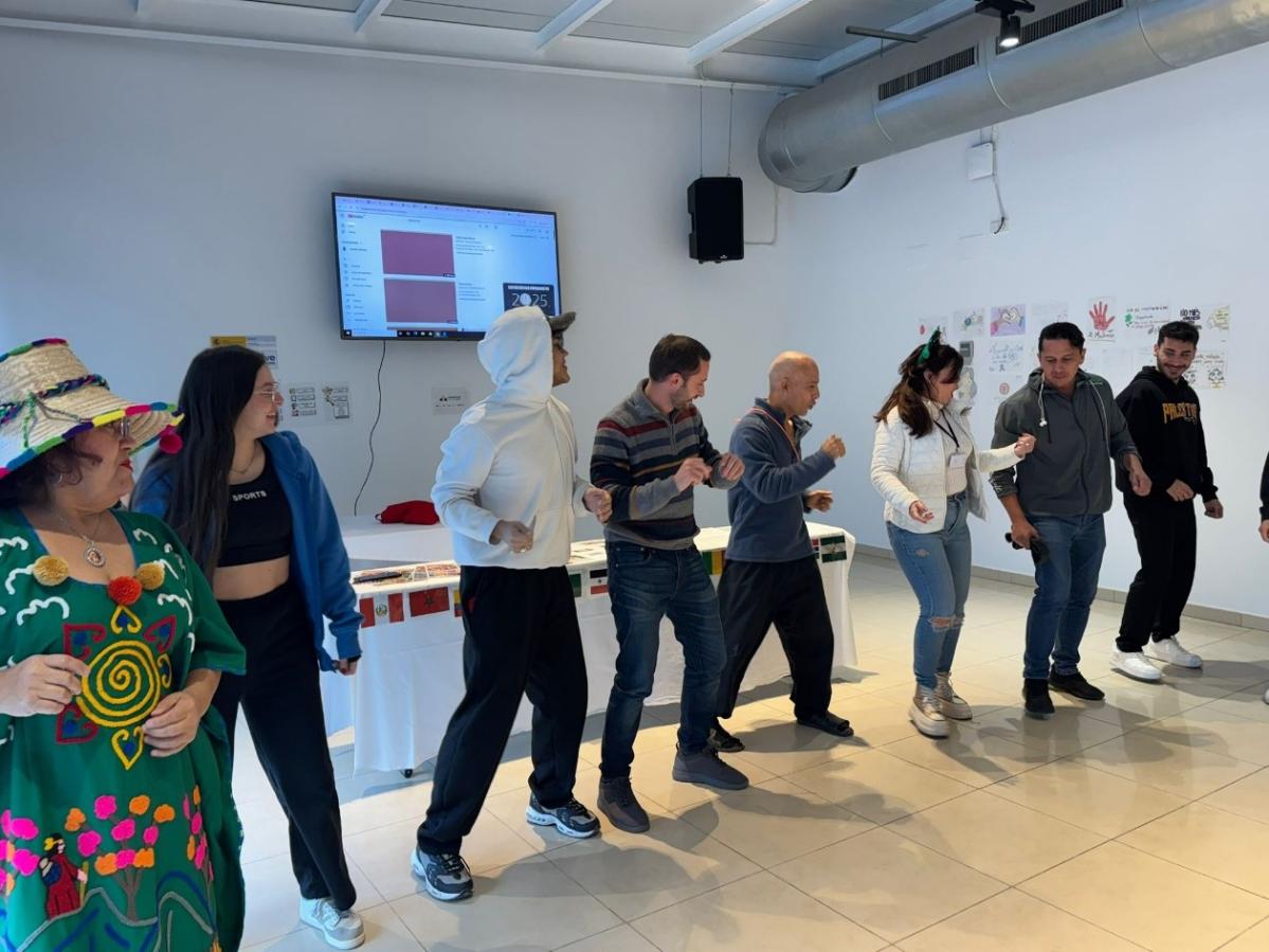 Participantes del programada de acogida en Gandía