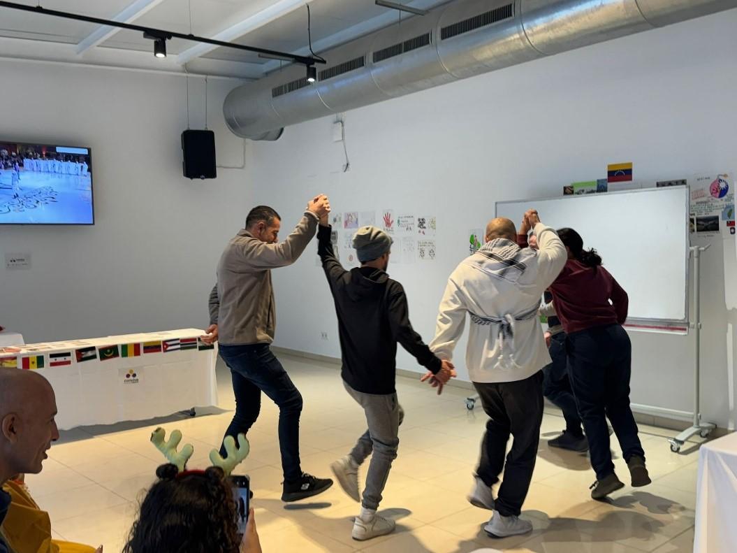 Participantes del programada de acogida en Gandía