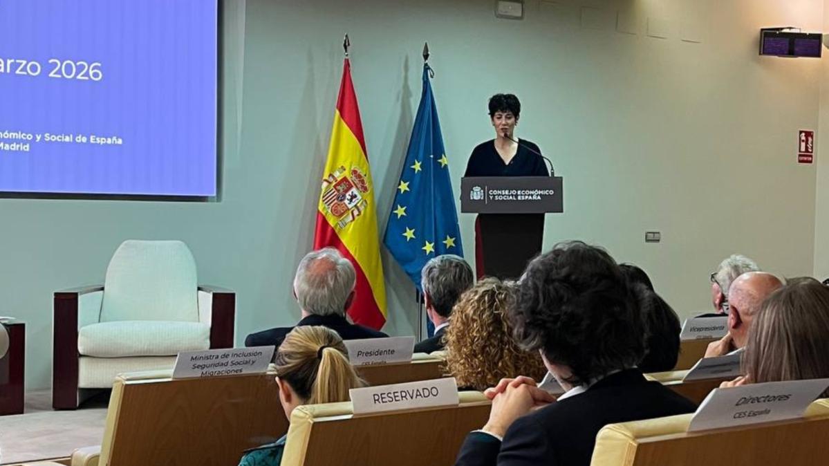 Clausura Elma Saiz Delgado Ministra de Inclusión, Seguridad Social y Migraciones 