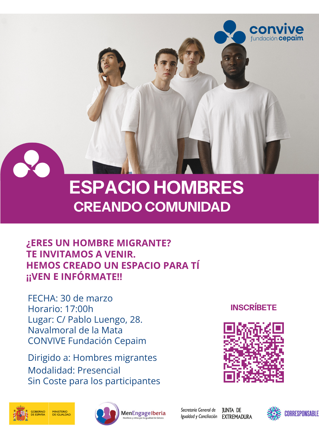 FORMACIÓN MASCULINIDADES CORRESPONSABLES