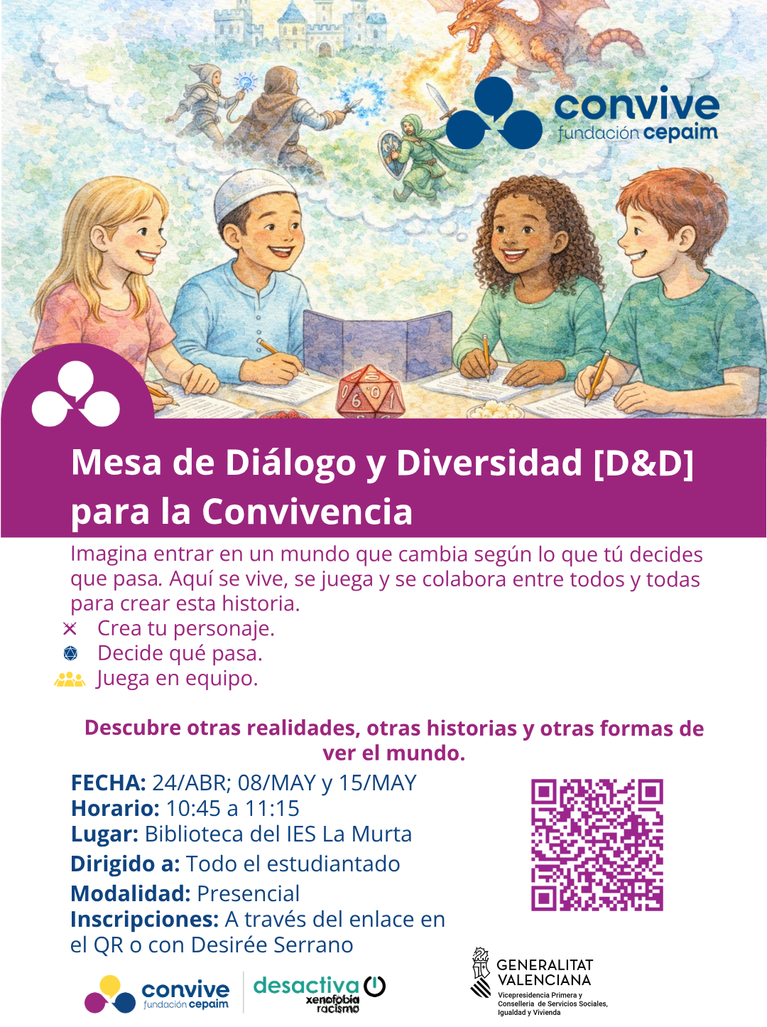 Desactivem Cartel D&D Murta