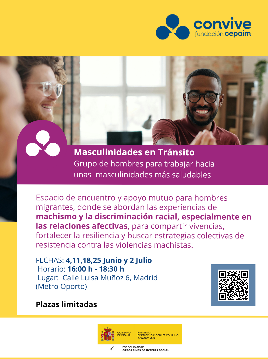 Taller Masculinidades en Tránsito junio 26