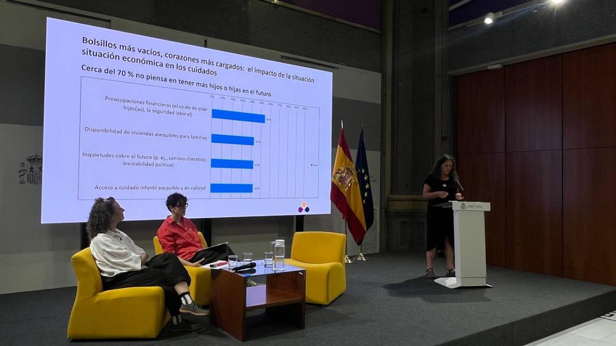 Presentación estudio de las paternidades estadísticas sobre cuidados
