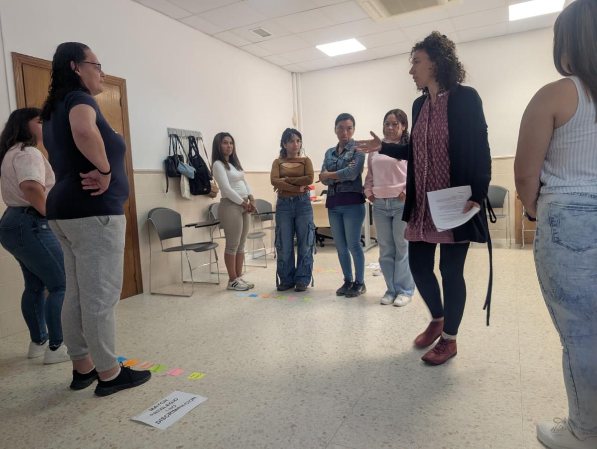 Salir del círculo. Taller Juntas y Revueltas Interseccionalidad