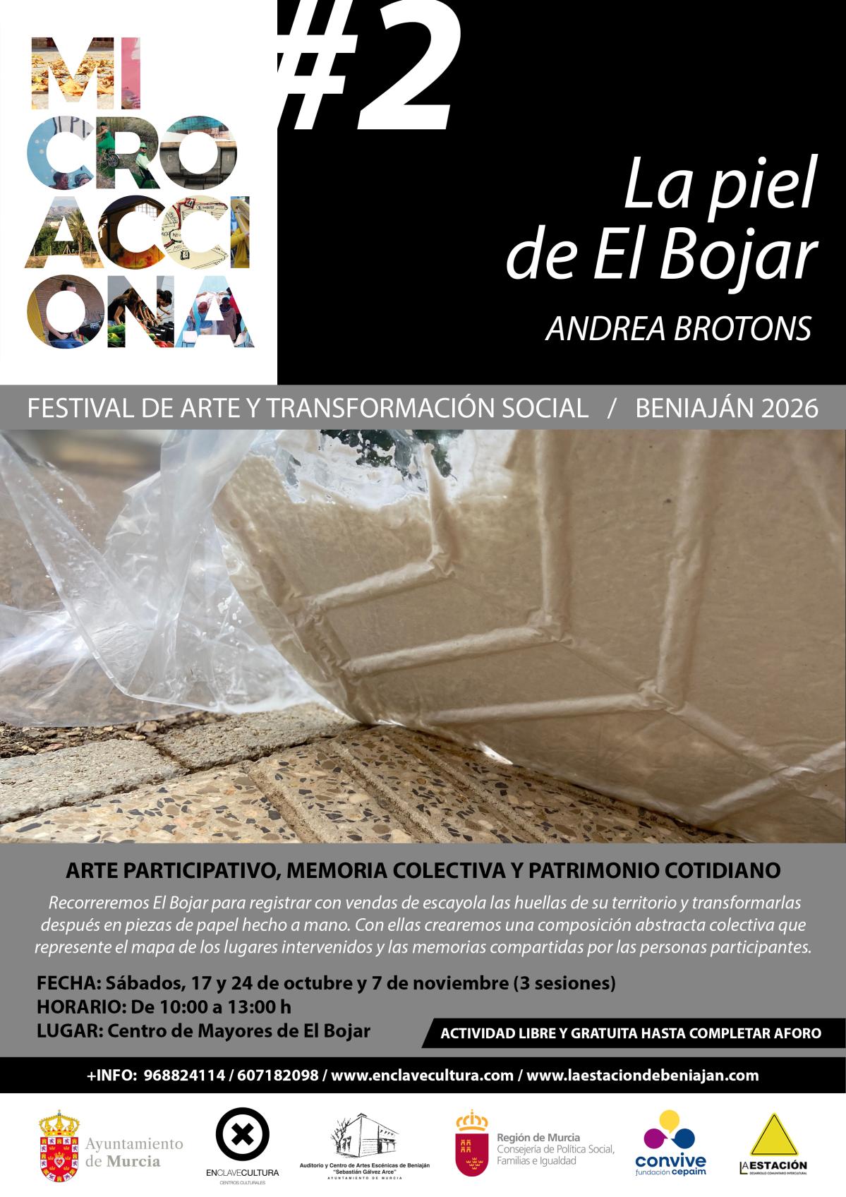 2026 CARTEL MICROACCIONA - 2 LA PIEL DE EL BOJAR