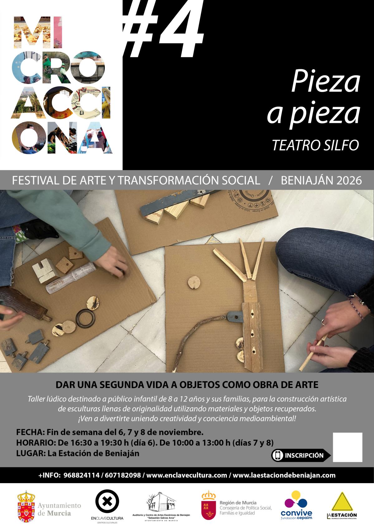 2026 - CARTEL MICROACCIONA - 4 PIEZA A PIEZA