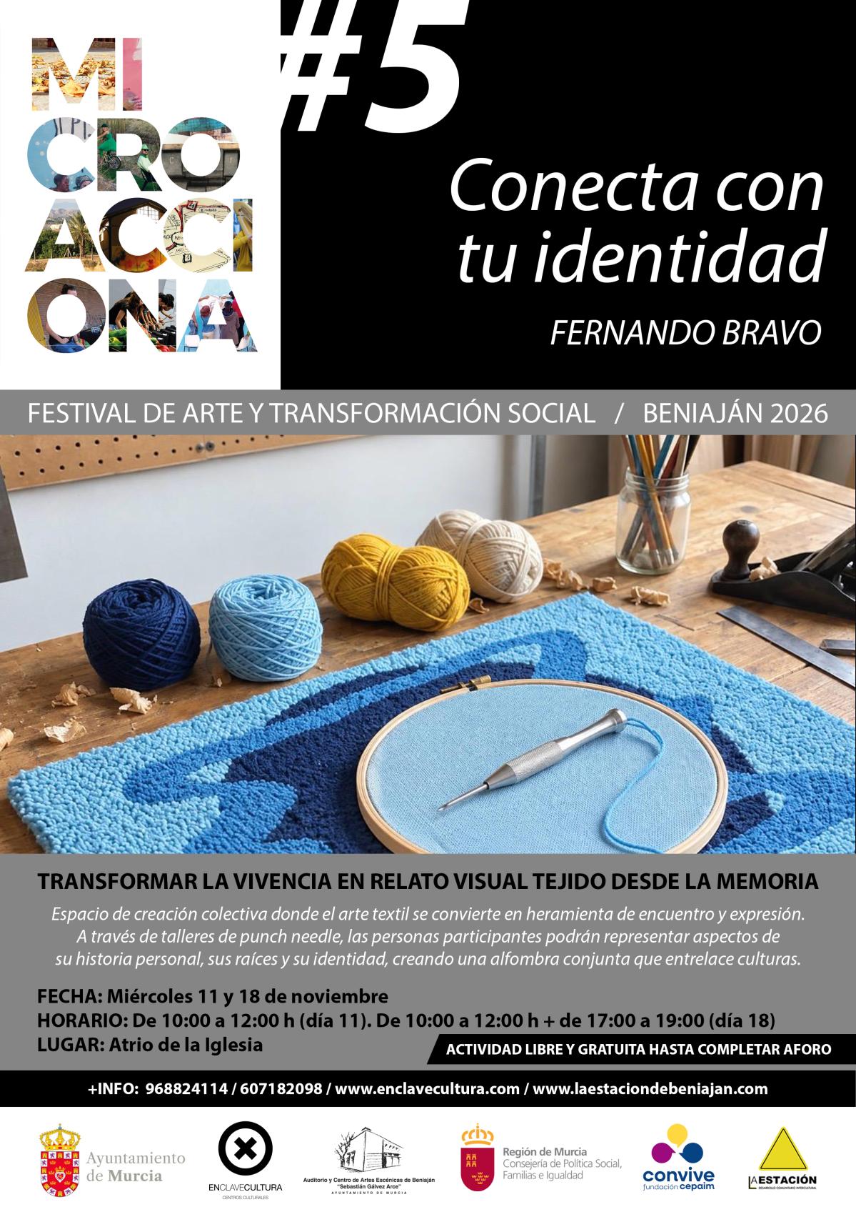 2026 CARTEL MICROACCIONA - 5 CONECTA CON TU IDENTIDAD