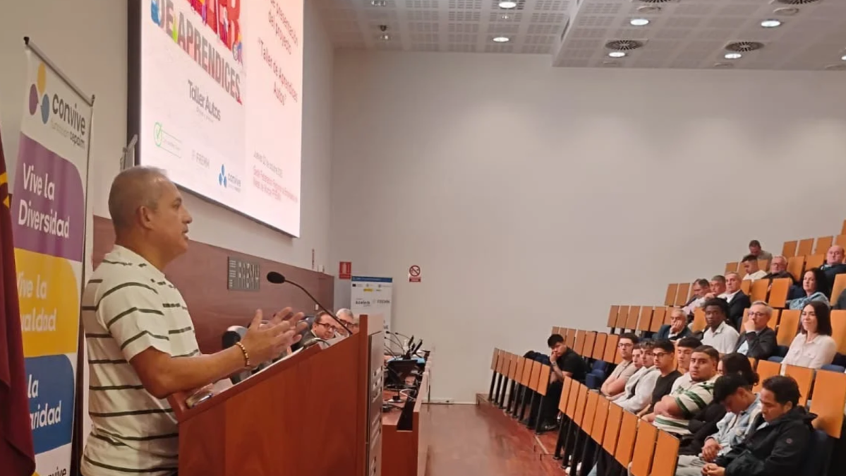 presentación taller en FREMM con Fundación Mapfre público y ponencia