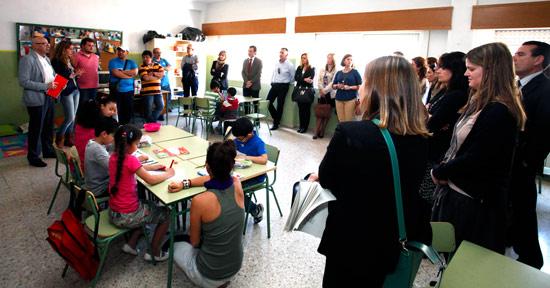 Visita caixabank proinfancia incropora cepaim murcia 3